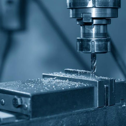 NC milling machine. Image Credit: Shutterstock.com/Pixel B