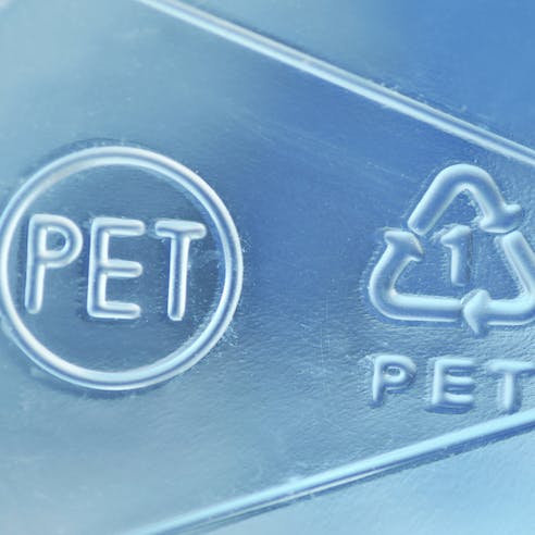 PET plastic. Image Credit: Shutterstock.com/CalypsoArt