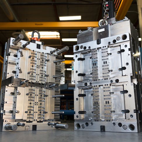 Metal injection molding used for a valve gate. Image Credit: Shutterstock.com/Rogue Ace Photography